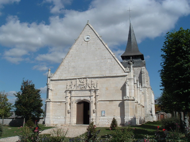 église St Martin, Claville